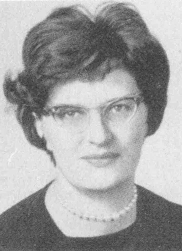 Eva Schorr Porträt 1961